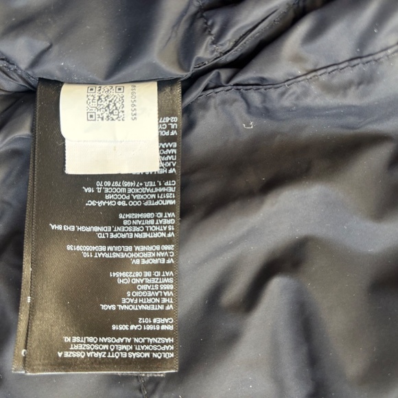 Black XXS Men's (Unisex suitable) North Face 1996 retro NUPTSE jacket - Picture 5 of 16